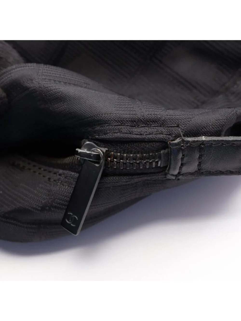 Chanel Clutch New Travel Line Black Leather